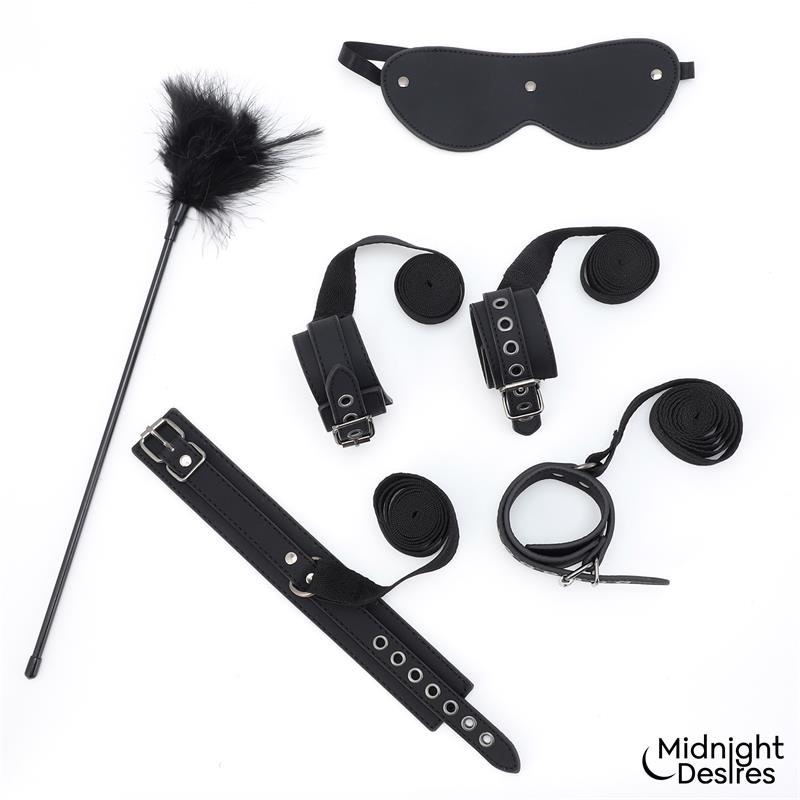 LATETOBED BDSM LINE Feather Tickler 40 cm Black