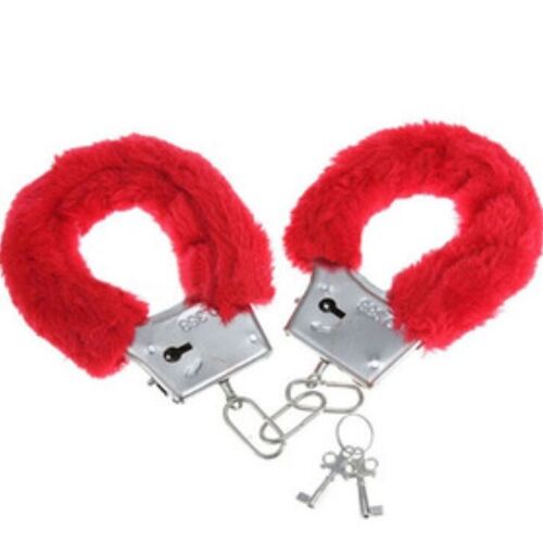 DIABLO PICANTE - PLEASURE FURRY HANDCUFFS RED
