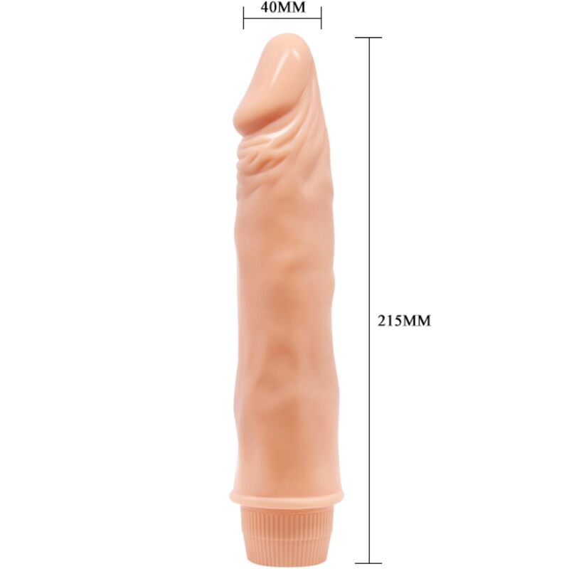 DANCE - DWARF REALISTIC VIBRATOR 21 CM NATURAL