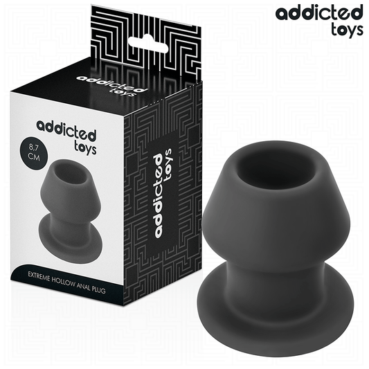 ADDICTED TOYS - EXTREME HOLLOW ANAL PLUG SILICONE SIZE M 8.7 CM