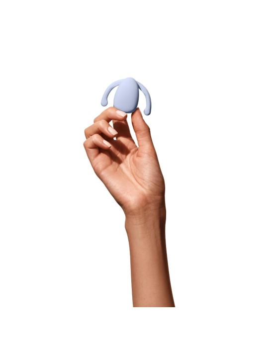 Dame Products - Eva II Hands-Free Vibrator - White
