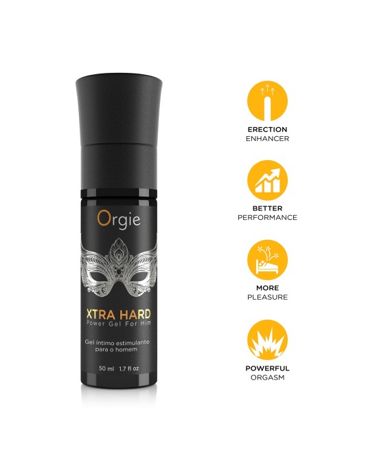 Orgie XTRA HARD POWER EREKCIJAS PALIELINĀTĀJS 50 ML