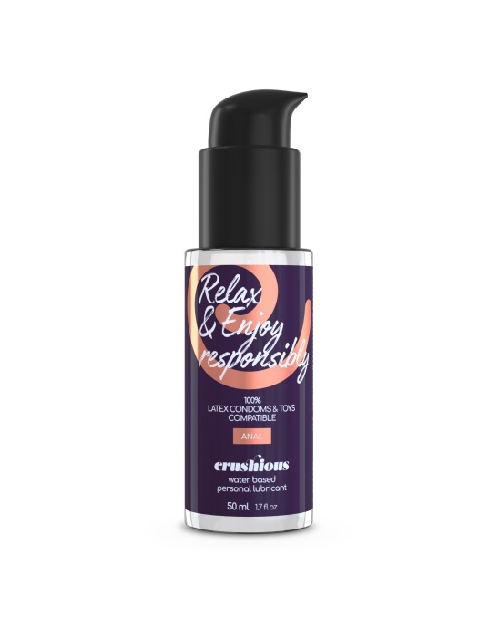 Crushious DEEP DIVER DUBULTAIS DILDO AR ANĀLO LUBRIKANTU 50 ml ROZĀ