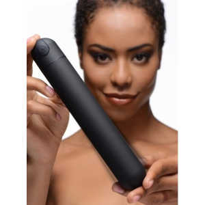 Xr - Bang! MELNĀ USB XL VIBRĒJOŠĀ LODE
