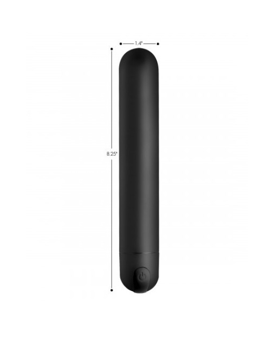 Xr - Bang! MELNĀ USB XL VIBRĒJOŠĀ LODE