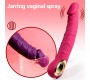 Kinny Jump-O vibrator dildo 22.1 cm Rose Red