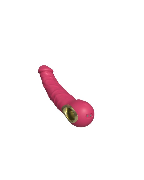 Kinny Jump-O vibrators dildo 22.1 cm Rozā