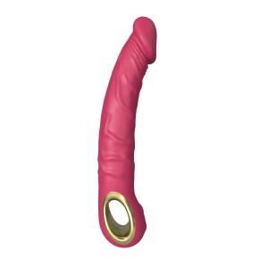 Kinny Jump-O vibrator dildo 22.1 cm Rose Red