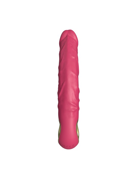 Kinny Jump-O vibrator dildo 22.1 cm Rose Red