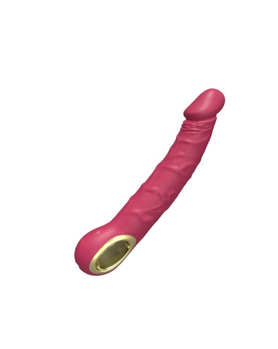 Kinny Jump-O vibrators dildo 22.1 cm Rozā