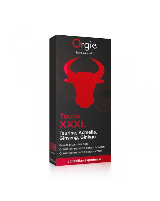 Orgie TOURO XXXL erekcijas uzlabošanas krēms 15 ML