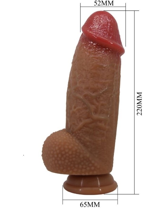 Pretty Love High Grade PRETTY LOVE - ACHILLE ULTRA REALISTIC DILDO 22 CM