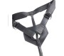 King Cock HARNESS WITH REALISTIC PENIS BROWN 20.3 CM