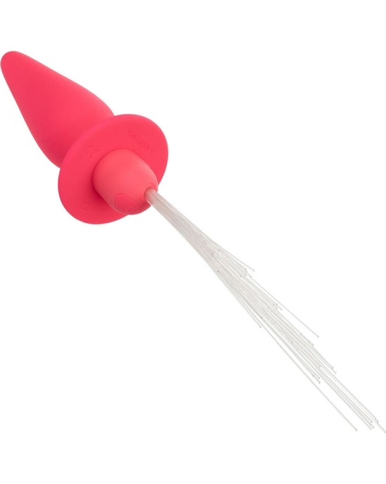 Calexotics SOUTHERN LIGHTS LIGHT UP ANAL PLUG 10 VIBRATIONS SILICONE PINK