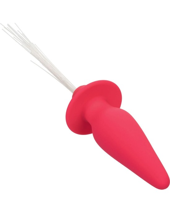 Calexotics SOUTHERN LIGHTS LIGHT UP ANAL PLUG 10 VIBRATIONS SILICONE PINK