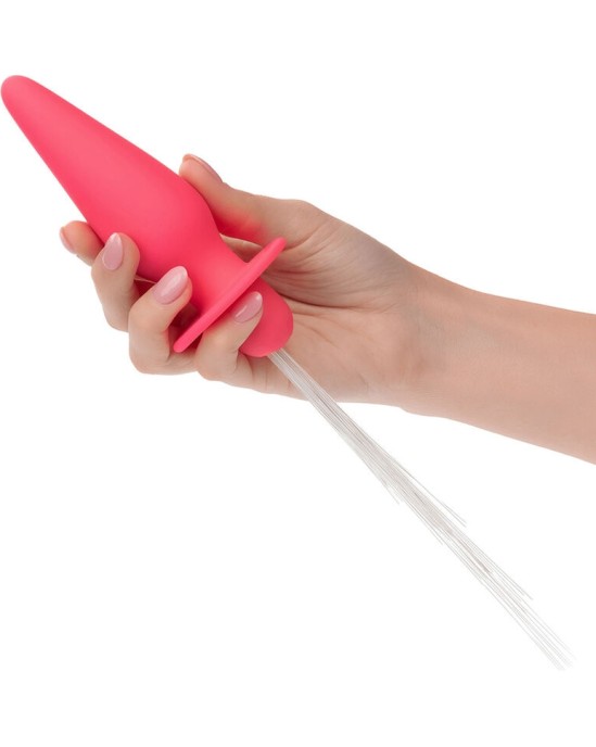 Calexotics SOUTHERN LIGHTS LIGHT UP ANAL PLUG 10 VIBRATIONS SILICONE PINK