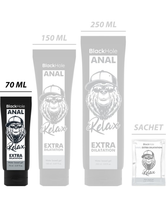 Black Hole WATER-BASED ANAL DILATION GEL 70 ML