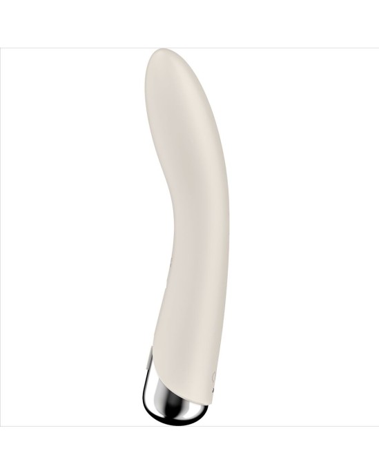 Satisfyer Vibrator SATISFYER - SPINNING VIBE 1 G-SPOT BEIGE ROTATOR VIBRATOR