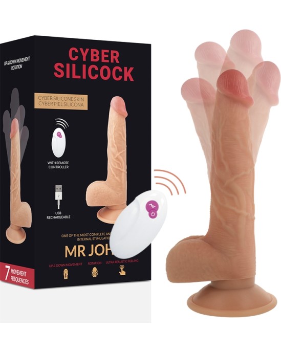 Cyber Silicock REMOTE CONTROL REALISTIC MR JOHN 23.88 CM -O- 4.3 CM