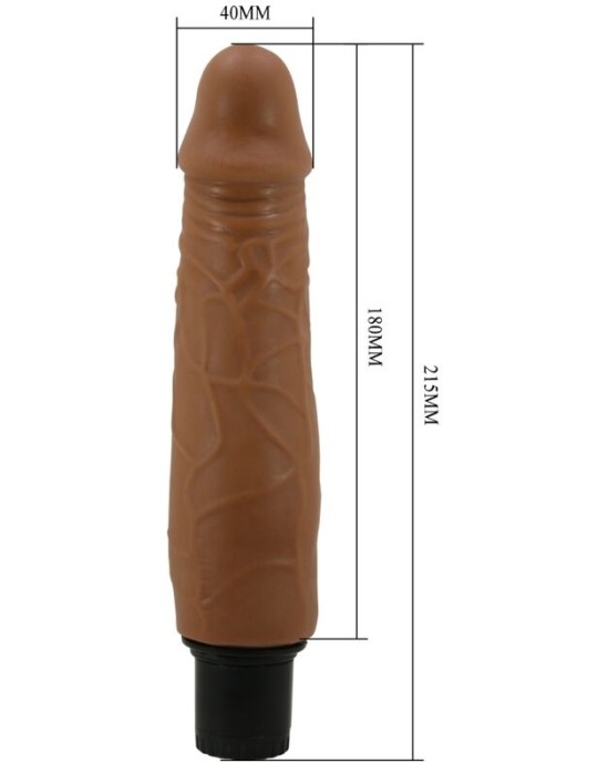 Pretty Love High Grade PRETTY LOVE - WALDORF REALISTIC VIBRATOR 18 CM -O- 4 CM