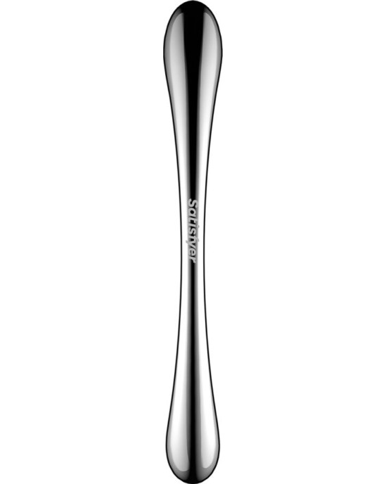 Satisfyer Dildo SATISFYER - COSMIC CREST 1 STAINLESS STEEL DOUBLE-ENDED DILDO