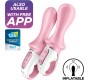 Satisfyer Connect SATISFYER - AIR PUMP BOOTY 5+ INFLATABLE ANAL VIBRATOR PINK