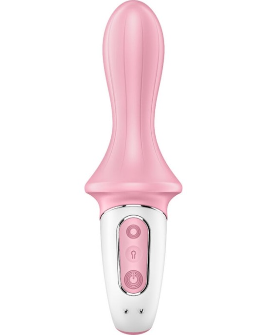 Satisfyer Connect SATISFYER - AIR PUMP BOOTY 5+ INFLATABLE ANAL VIBRATOR PINK