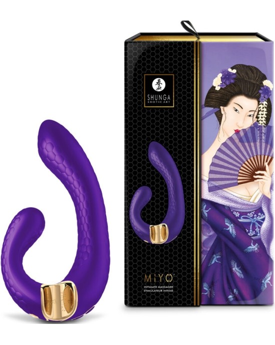 Shunga Toys SHUNGA - MIYO INTIMATE MASSAGER VIOLET