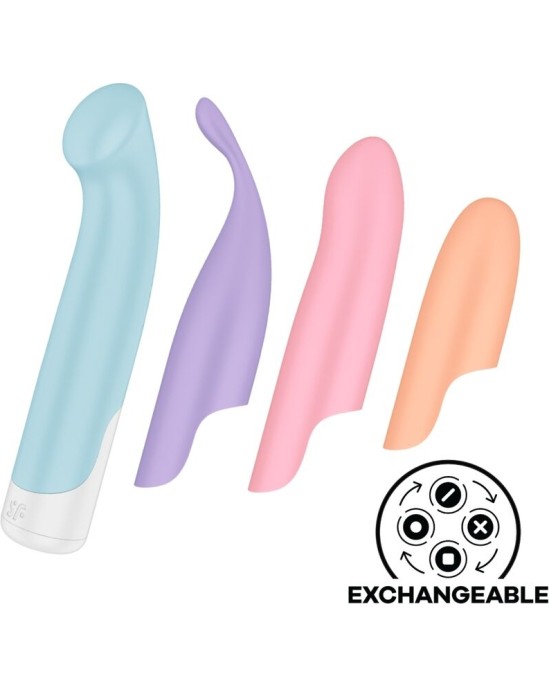 Satisfyer Vibrator SATISFYER - PLAYFUL FOUR SET VIBRATORS 4 IN 1 + POWER BULLET