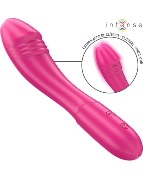 Intense Fun INTENSE - BELINDA VIBRATOR 19 CM FLEXIBLE 10 VIBRATIONS PINK