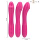 Intense Fun INTENSE - BELINDA VIBRATOR 19 CM FLEXIBLE 10 VIBRATIONS PINK