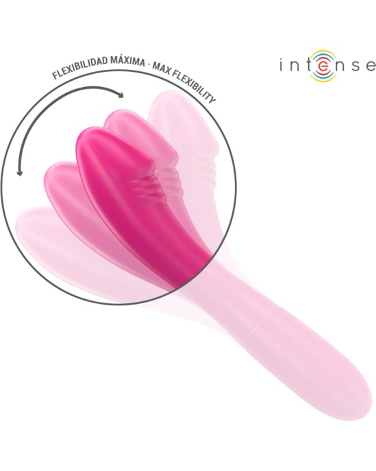 Intense Fun INTENSE - BELINDA VIBRATOR 19 CM FLEXIBLE 10 VIBRATIONS PINK