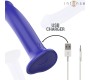 Intense Fun INTENSE - VICTORIA VIBRATOR WITH SUCTION CUP 10 VIBRATIONS DARK BLUE REMOTE CONTROL