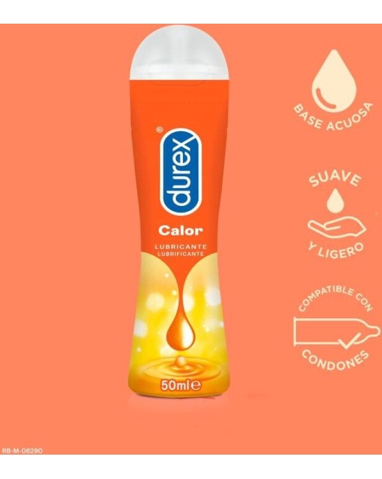 Durex Lubes DUREX - DUREX PLAY HEAT EFFECT LUBRICANT 50 ML