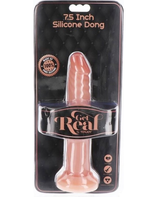Get Real SILICONE DONG 19 CM SKIN