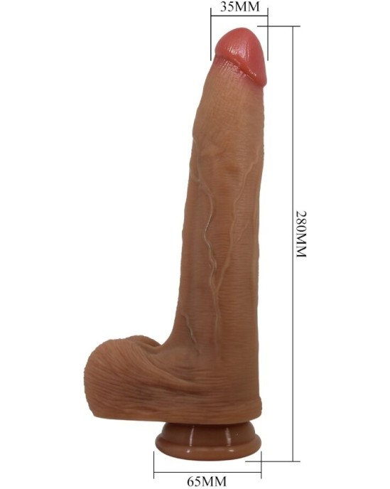 Pretty Love High Grade PRETTY LOVE - ADLEY ULTRA REALISTIC DILDO 28 CM