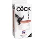 King Cock HARNESS WITH NATURAL REALISTIC PENIS 22.9 CM