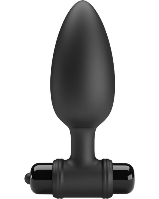 Pretty Love VIBRA BUTT PLUG 2 ANAL PLUG 10 VIBRATIONS BLACK
