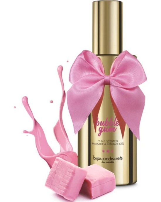 Bijoux Love Cosmetiques BIJOUX - BUBBLE GUM 2&middot;IN&middot;1 SCENTED MASSAGE & INTIMATE GEL 100 ML