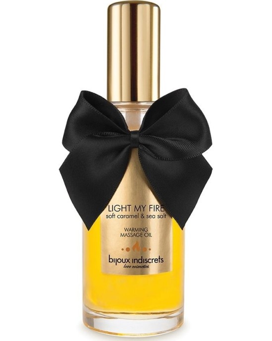 Bijoux Love Cosmetiques BIJOUX - MASSAGE OIL HEAT EFFECT CARAMEL AROMA
