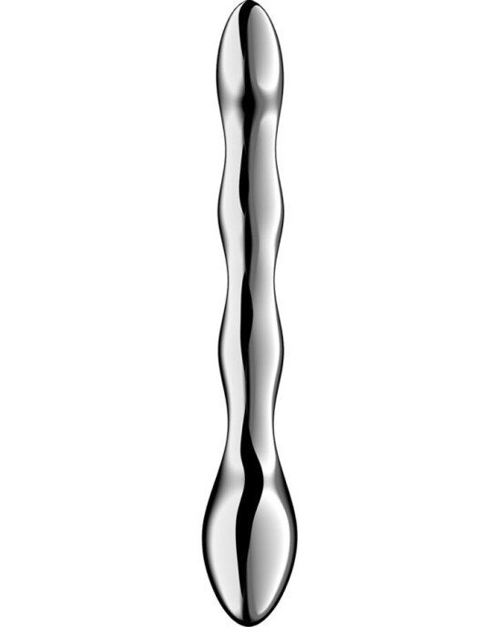 Satisfyer Dildo SATISFYER - COSMIC CREST 2 STAINLESS STEEL DOUBLE-ENDED DILDO