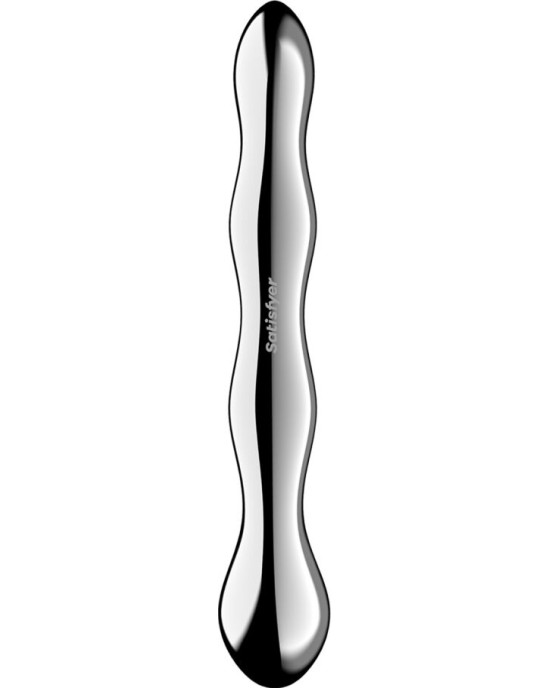 Satisfyer Dildo SATISFYER - COSMIC CREST 2 STAINLESS STEEL DOUBLE-ENDED DILDO