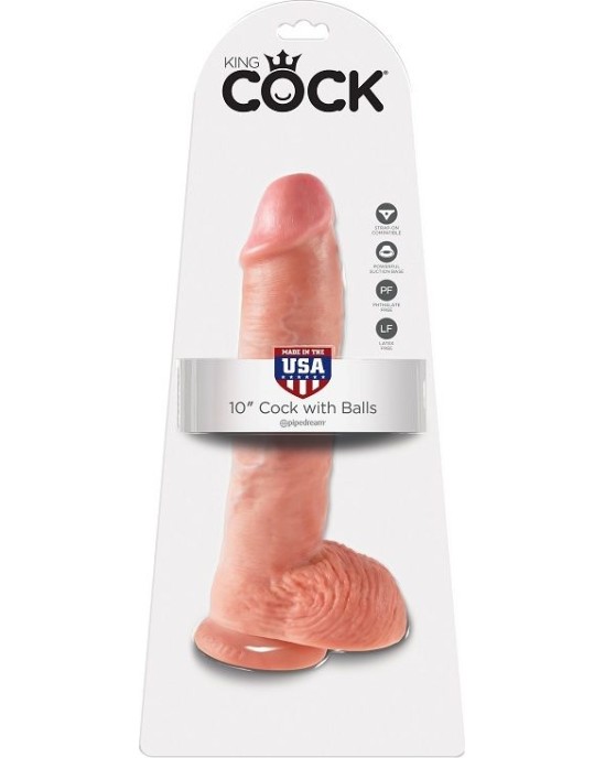 King Cock Reaslitic Dildo with Testicles 10