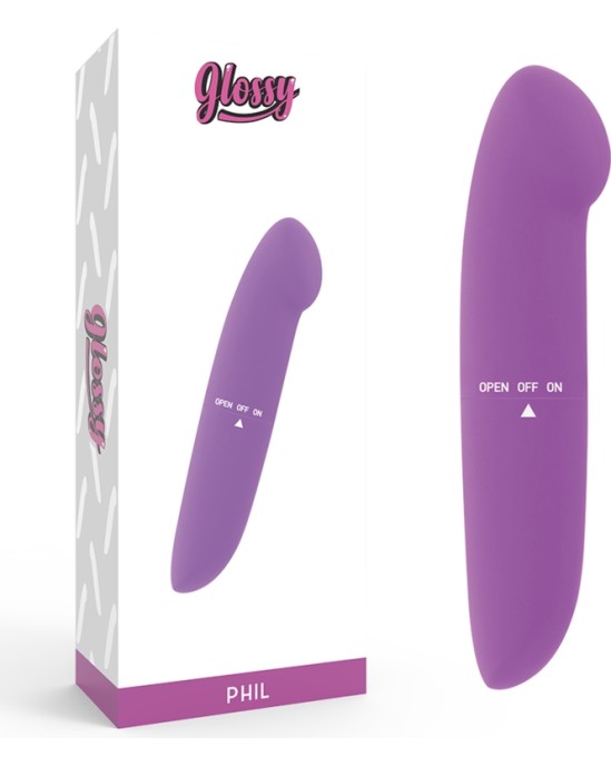 Glossy PHIL VIBRATOR PURPLE