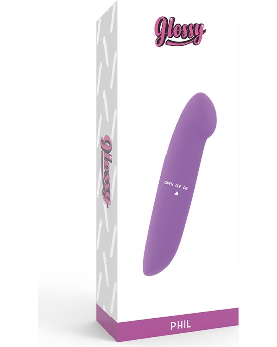Glossy PHIL VIBRATOR PURPLE