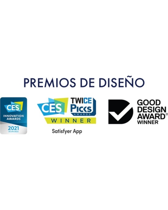 Satisfyer Connect SATISFYER - TWIRLING JOY CLIT TIP VIBRATOR WHITE