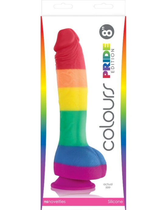 Pride LGBT FLAG DILDO 19 CM
