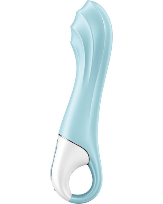 Satisfyer Connect SATISFYER - AIR PUMP VIBRATOR 5+ INFLATABLE G-SPOT VIBRATOR APP BLUE