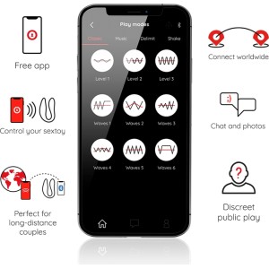 Oninder LISBOA PINK G-POINT & CLITORIS STIMULATOR - FREE PINK APP