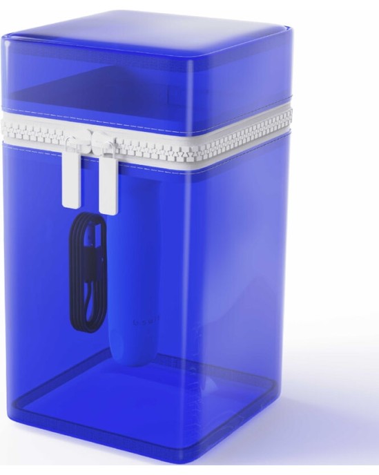 B Swish BCUTE CURVE INFINITE CLASSIC LIMITED EDITION BLUE SILICONE RECHARGEABLE VIBRATOR